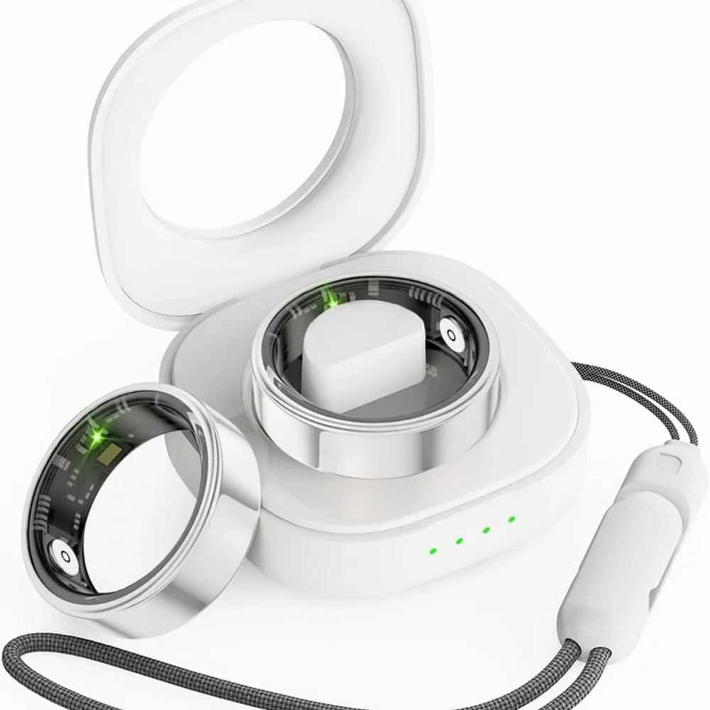 Smart Fitness Ring - Silver-#11
